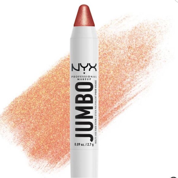 🦋 Bundle 5/$25 NYX Jumbo Multi-use Face Stick Highlighter 03 Lemon Meringue… - Picture 1 of 7